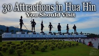 30 Attractions in Hua Hin You Should Visit [upl. by Lasonde]