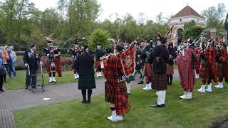 4 mei 2017 Herdenking Holten Canadian War Cemetery [upl. by Thornie737]