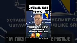 Zove majku Bosnu u pomoc 😀👌 bosna smijeh dodik [upl. by Esyli]