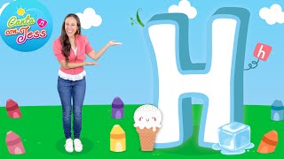 Letter H Song in Spanish  Letter Sounds by a Native Spanish Speaker  Spanish Alphabet Songs [upl. by Rebel262]