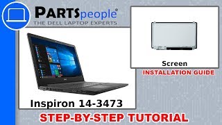 Dell Inspiron 143473 P76G004 Screen Replacement Video Tutorial [upl. by Lyndsay846]