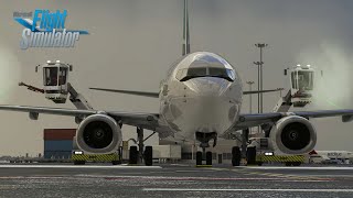 DEICING With GSX PRO  Microsoft Flight Simulator [upl. by Millham]