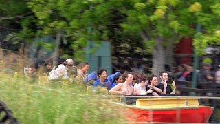 Tidal Wave Boat Ride 🌊 at Thorpe Park [upl. by Nessy]