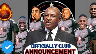 ANNOUNCEMENT OF NEW SIX 6 ORLANDO PIRATES PLAYERS IN PRESEASON [upl. by Clayton]