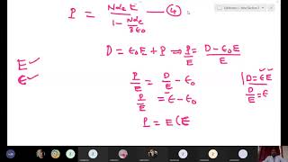 Clausius Mossotti Equation Dielectric Materials  L6 [upl. by Cresida]