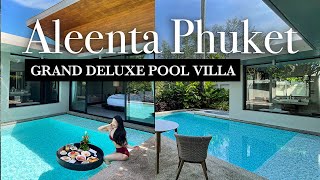 Review Aleenta Phuket  Grand Deluxe Pool Villa [upl. by Natye]