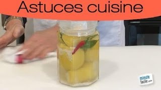 Citrons confits au sel  la recette facile [upl. by Elihu]