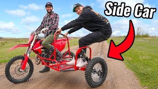 Testing Dirt Bike with Side Car [upl. by Odrawde]