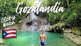 Gozalandia Waterfalls  San Sebastian PR Vlog amp Drone Footage [upl. by Tiloine]