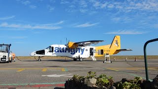 Inflight  Alderney  Guernsey  Aurigny Dornier [upl. by Odlaw]