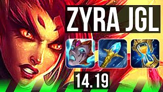 ZYRA vs KHAZIX JGL  10113 Godlike  EUW Master  1419 [upl. by Ellehsar]