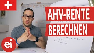 Wieviel Geld bekomme ich im Alter So berechnest du deine AHVRente [upl. by Branca]