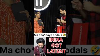 INDIA GOT LATENT FUNNY CLIPS shorts indiagotlatent samayraina [upl. by Sikleb]