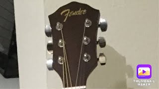 Unboxing FENDER FA125 ACOUSTIC GUITAR BUNDLE [upl. by Ardnajela221]