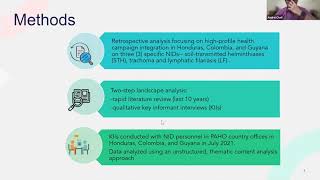 Health Campaign Integration Related to NIDs in Latin America and the Caribbean [upl. by Leftwich137]