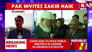 Radical Islamic Preacher Zakir Naik Lands in Pakistan to Deliver Lectures in Major Cities [upl. by Mensch]