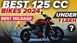 Top 5🔥Best Mileage Bikes in India 2024🏍️💨Best 125cc Bikes in India 2024🔥Best Bike Under 15 lakh❤️‍🔥 [upl. by Esahc]