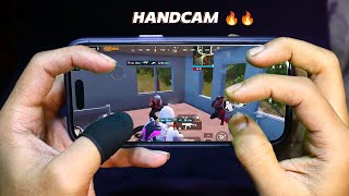 iPhone 14 Pro 😍 5 Finger BEST HANDCAM 90 FPS  😱 PUBG Mobile [upl. by Anelad818]