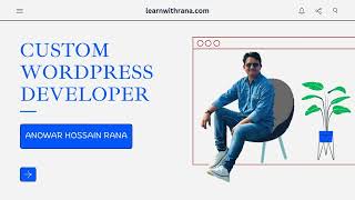 Custom WordPress Developer  Themes and Plugins [upl. by Combs]