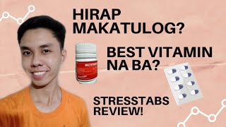 HIRAP KA BANG MAKATULOG  STRESSTABS MULTIVITAMINS  IRON REVIEW  MICHAEL LANUZA VLOGS [upl. by Bone]