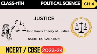 Class 11 Political Science I Chapter 4 Justice I John Rawls theory of Justice [upl. by Weingartner]