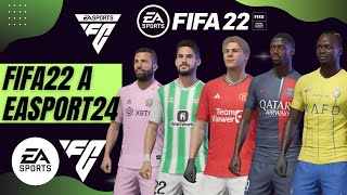 Como Actualizar FIFA22 a EA Sport FC 24 [upl. by Denie778]