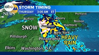 Bomb Cyclone impacts West Coast as relief on the way for droughtstricken Northeast [upl. by Atiekahs]