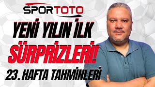 Spor Toto 23 Hafta Tahminleri  Yeni Yılın İlk Sürprizleri  iddaabilir® [upl. by Ayhdiv580]