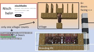 RLCraft 293 Villager Breeder Using Infographic By nischhelm [upl. by Dorej]