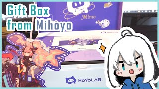 Receiving Mihoyo HoYoLab Mimoss Gift Box for Content Creators MimosGift  Honkai Impact [upl. by Lalitta453]