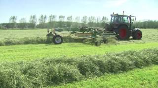 KRONE Swadro Twin Rotor Centre Delivery Rakes [upl. by Violette261]