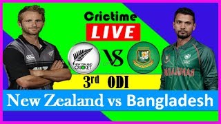 Live Cricket Match Today BAN v NZ 3rd ODI  Crictime Live Cricket Streaming  Live [upl. by Ainedrag292]