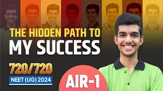 AIR1 in NEET 2024 720720  The Hidden Path to My Success 🚀 Taijas Singh  ALLEN [upl. by Dorene79]