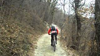 MTB STEZZANO  VAL CAVALLINA  COLLI DI SAN FERMO [upl. by Nosna]