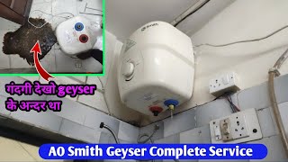 AO Smith Geyser से 1kg कीचड़ निकला🥵 AO Smith Geyser Service Process How To Service AO Smith Geyser [upl. by Bristow876]