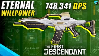 BEST Eternal Willpower Weapon Build in The First Descendant [upl. by Burbank]