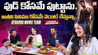 Atharva Movie Team Exclusive interview  Karthik Raju  Simran Choudhary HitTVTalkies [upl. by Fink]