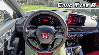 Honda Civic Type R  FL5 First Spring Drive POV Binaural Audio [upl. by Lener583]