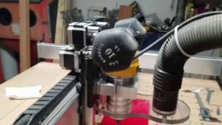 Shapeoko 3 weight test for 22 kw spindle [upl. by Nosak]