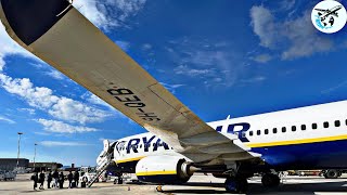 TRIP REPORT  Ryanair B737800  Trapani Sicily TPS ✈ Venice Treviso TSF [upl. by Asirralc]