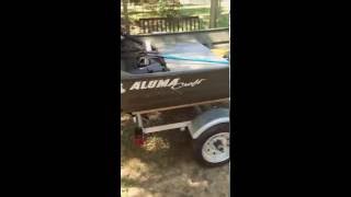 14 ft aluma craft Jon boat review [upl. by Curr]