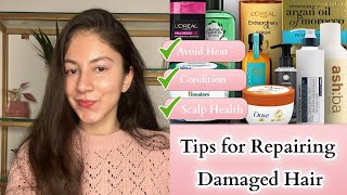 Tips for Repairing Damaged Hair [upl. by Yl]