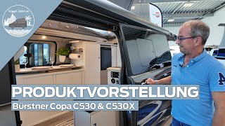 Produktvorstellung Der neue Bürstner Copa C530 2024  Mit unserer C530X Version für 2 Personen [upl. by Trix]