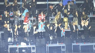 Reaction to 아이콘iKon 음원대상앵콜 워너원BTS방탄소년단BLACKPINK 블랙핑크 Reaction190105 골든디스크 4k Fancam직캠 [upl. by Yrhcaz]