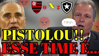 FICOU PISTOLA JORNALISTA MAURICIO PRADO FAZ DURAS CRÍTICAS CONTRA TITE TREINADOR DO FLAMENGO [upl. by Treharne]