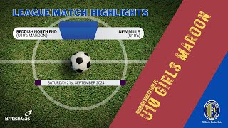 Reddish North End FC U10 Girls Maroon  Matchday 2 Highlights  210924 [upl. by Sewellyn651]