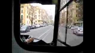 Tram ride  Rome  March 2013 [upl. by Alage322]