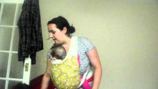 How to Tandem Babywear Baby and Toddler [upl. by Etnuahs]