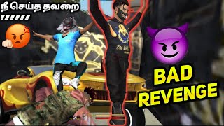 BEST REVENGE😡 free fire attacking ranked gameplay tamil  rj rock [upl. by Rosena]