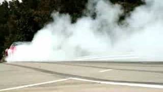 2009 ZR1 Corvette Burnout [upl. by Kcirdes487]